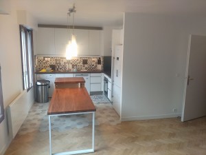 Rénovation de Cuisine avec Ilot Central